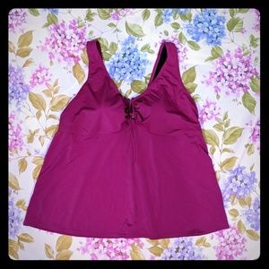 Avenue Plus Size 22 women's swimsuit tank top